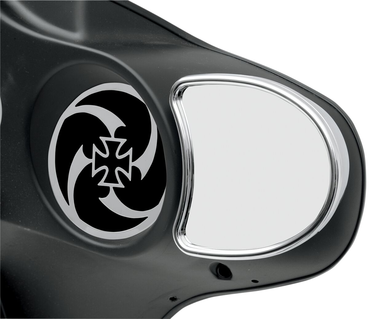 MIRROR CHR FRG MNT FLHT