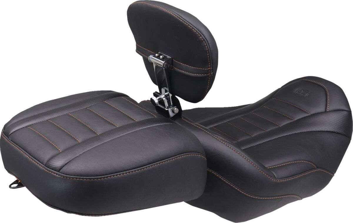 SEAT REAR DLX TOURING ORANGE T