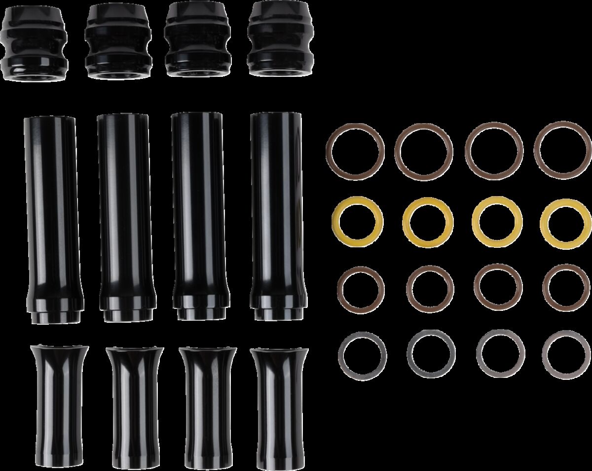 PUSHROD TUBE COVERS 10G BLACK
