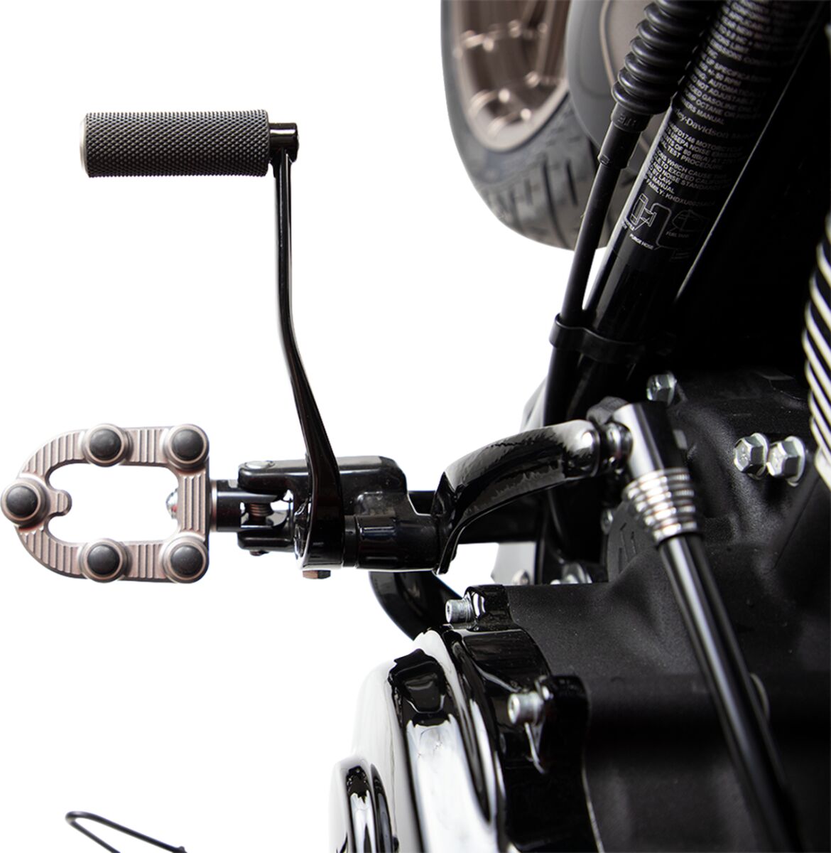 SHIFT PEG - KNURLED - TITANIUM