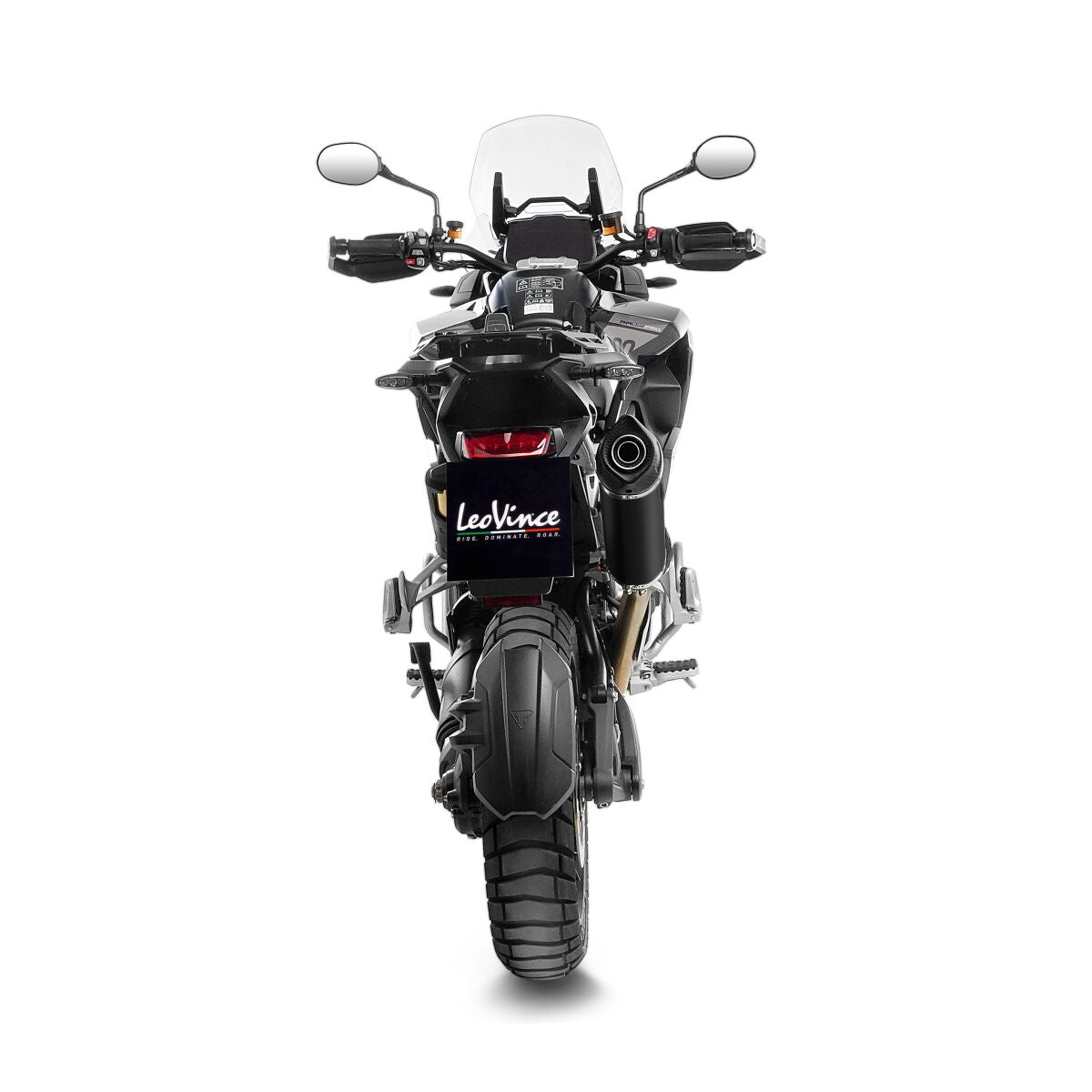 MUFFLER NERO TIGER 1200