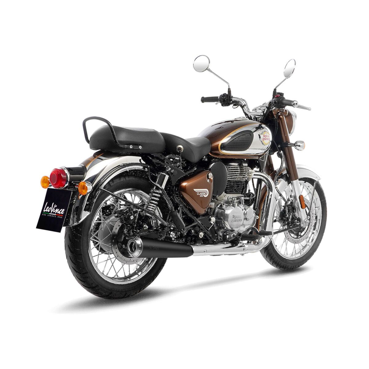 MUFFLER R-E BK METEOR 350