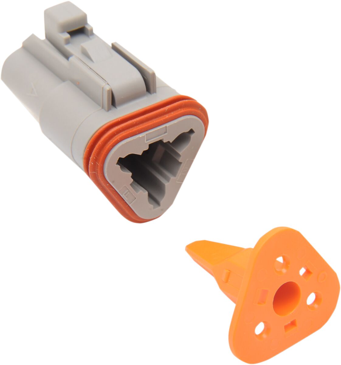 PLUG DEUTSCH GREY 3 PIN