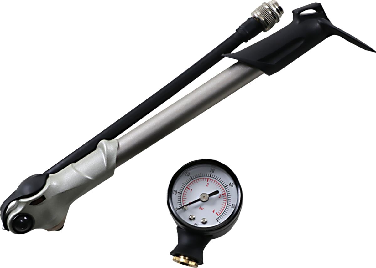 PUMP AIR WITH GAUGE 0-60